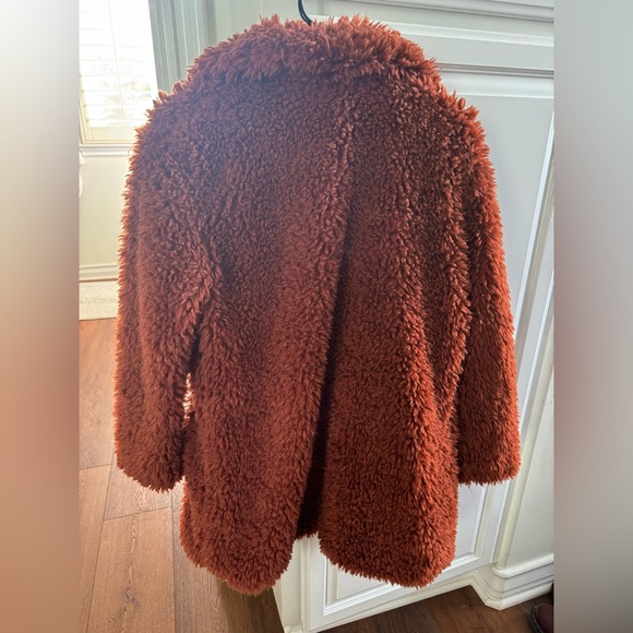Rust Shag Coat - Picture 2 of 5
